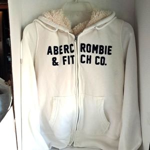 Abercrombie sherpa hoodie